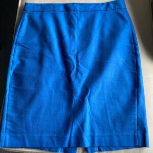 NWT J. Crew Perwinkle blue pencil skirt size 10